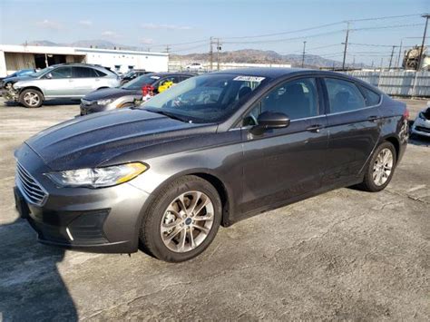 2020 Ford Fusion Se For Sale Ca Sun Valley Mon Nov 13 2023 Used And Repairable Salvage