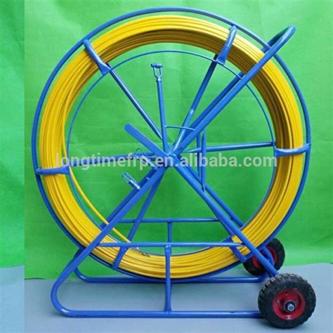 8mm 200m Cable Laying Tools Fiber Snake Duct Rodders Rodder Duct