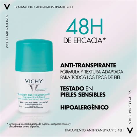 Vichy Tratamiento Antitranspirante H Roll On Ml