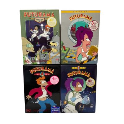 Futurama Seasons 1 2 3 4 DVD Box Sets