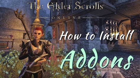 Eso How To Install Addons Elder Scrolls Online Addons Installation