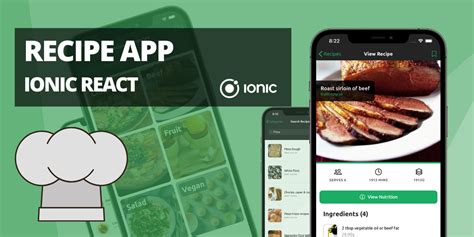 Recipe App Ionic React Hub