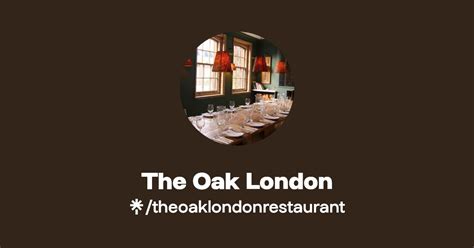 The Oak London Linktree