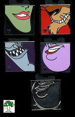 Disney Pin WDW 2017 Hidden Mickey Smiling Villains Scar Hades