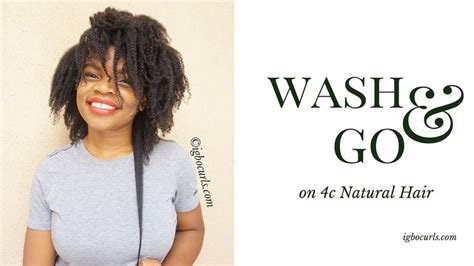 Wash And Go On 4c Natural Hair With Mane Choice Biotin Infused Styling