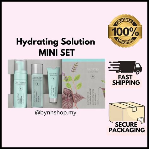 [ready Stock] Artistry Skin Nutrition Hydrating Solution Mini Set Trial