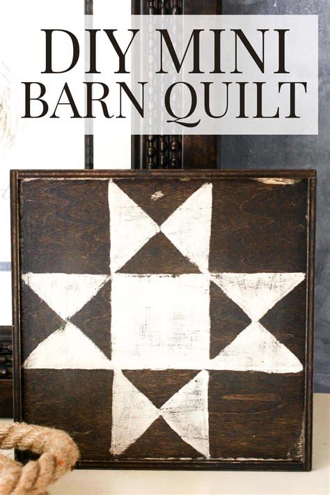 Diy Mini Barn Quilt Art