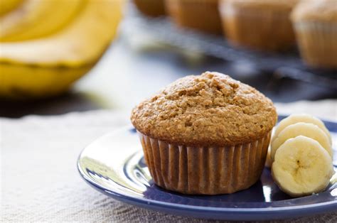 Muffins De Banana Y Almendra