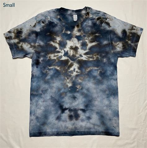 Mens Black Tie Dye T Shirt Etsy