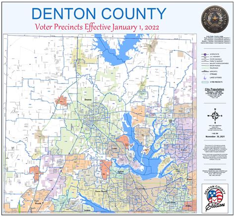 Voting Precincts And Maps Denton County Tx Elections