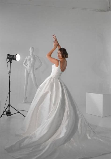 Classic Mikado Ball Gown Priscilla Wedding Dress From Olivia Bottega