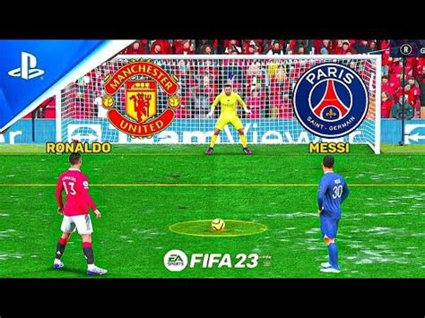 Fifa Manchester United Vs Psg Messi Vs Ronaldo Penalty Shootout