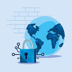 Cyber Security Concept Royalty Free Vector Image