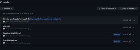 Projeto Desafio Hora Da Pr Tica Git E Github Compartilhando E