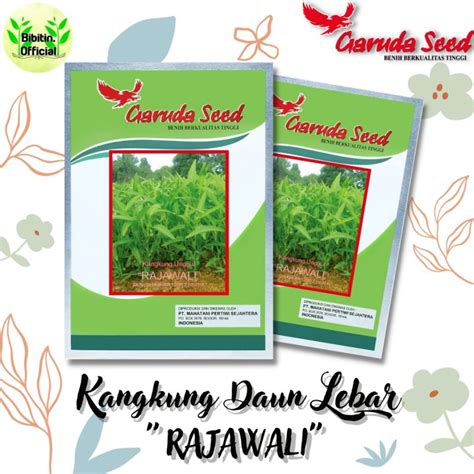 Garuda Seed Benih Bibit Kangkung Daun Lebar Rajawali Gr Lazada