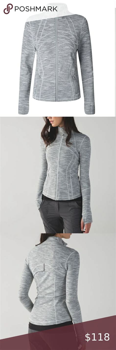 Lululemon Define Jacket Wee Are From Space Silver Spoon Size 12 Arm And