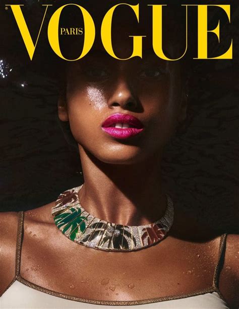 Kaia Gerber Vogue Paris 2018 Cover Jewelry Editorial Vogue