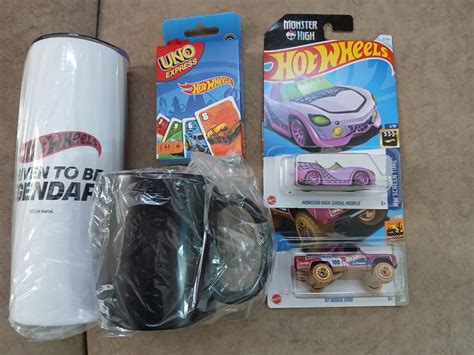 Hot Wheels Uno Express Card Game Hotwheels Legends Aluminium Tumbler Cup W Color Shifter