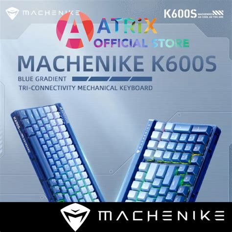 Machenike K S Mechanical Keyboard Hot Swappable RGB Backlit Double Shot ABS Spherical
