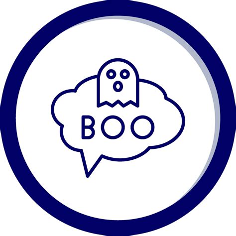 Boo Vector Icon 37868017 Vector Art at Vecteezy