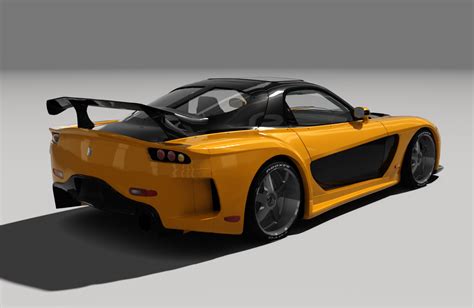 STL file Mazda RX-7 FD(Mazda RX-7 VeilSide Fortune) Fast and Furious・3D printer model to ...