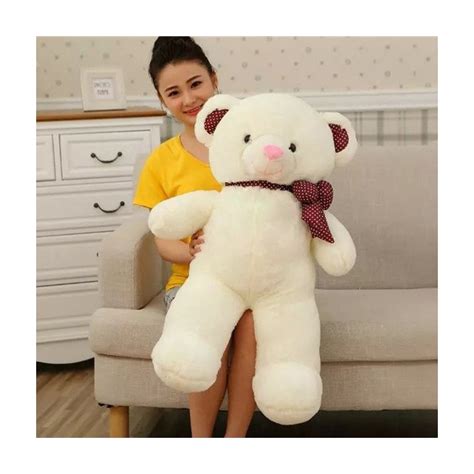 Send 90Cm. White Color Giant Teddy Bear to Philippines