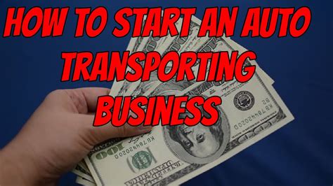 How To Start An Auto Transporting Business YouTube