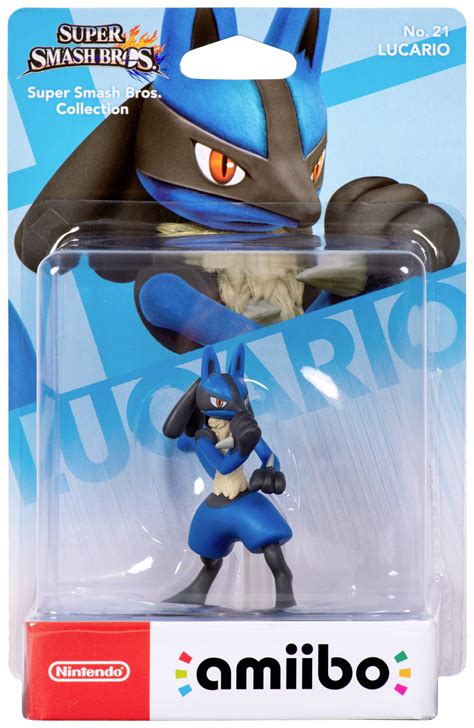 Nintendo Fig Rka Amiibo Amiibo Super Smash Bros Lucario Conrad