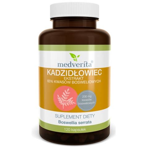 Kadzid Owiec Boswellia Serrata Kwas W Bosweliowych Kapsu Ek