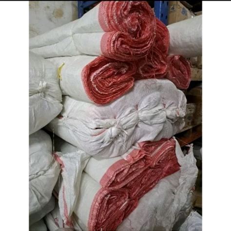 Jual Karung Bagor Plastik Polos Paking Jumbo M Cm Meteran Per