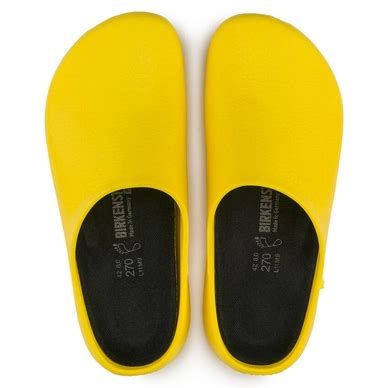 Sabots Birkenstock Homme Super Birki Pu Yellow Regular Fashionchaussures