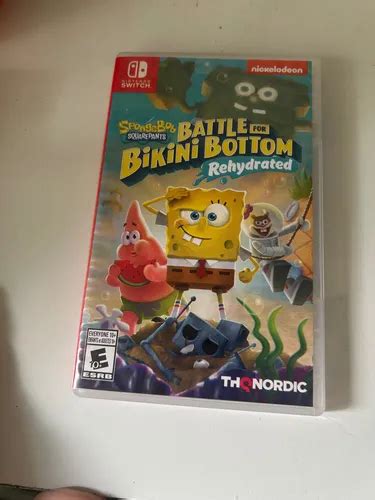 Spongebob Battle For Bikini Bottom Standard Switch MercadoLibre