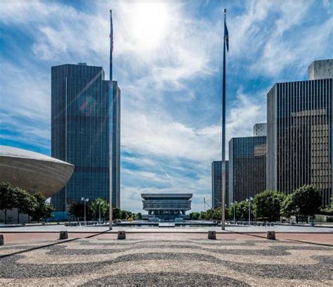 Empire State Plaza Concourse Albany New York Restaurant Office