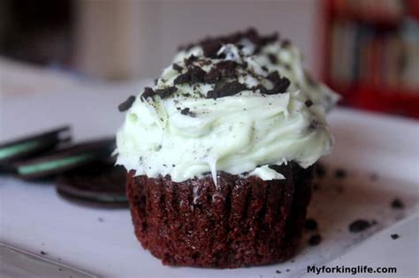 Mint Oreo Cupcakes For Two My Forking Life