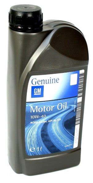 Motorový olej Opel GM Genuine 10W-40, 1L — AUTODEX.cz