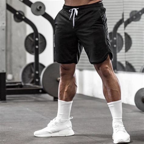 Coofandy Men S Workout Gym Shorts Weightlifting Bodybuilding Squatting