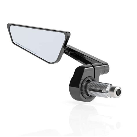 Rizoma Cut Edge Mirror Right Black BS295B Handlebar MotoStorm