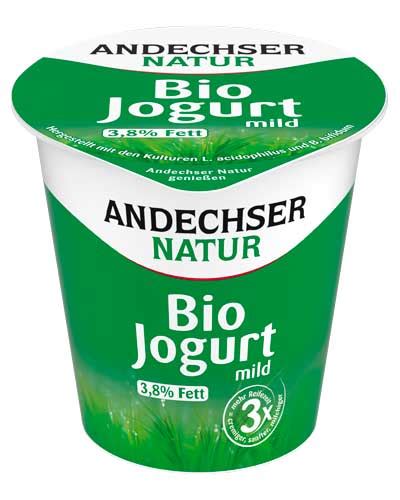 Bio Jogurt Mild Fett G Andechser Feinschmecker