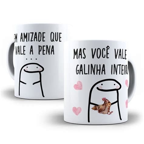 Caneca Divertida Frases Amizade Meme Flork Elo7