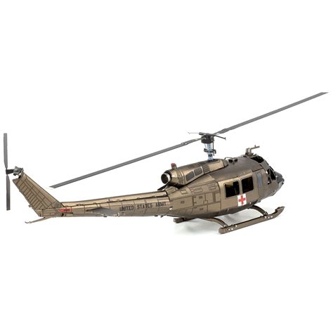 UH-1 Huey® Helicopter Metal Earth | 3D Metal Model Kits