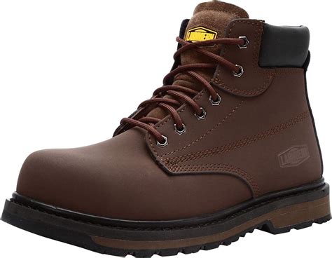 Larnmern Mens Steel Toe Work Boots L 8057 S3 Src Safety Shoes