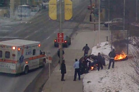 Man Sets Himself On Fire On Downtown Calgary Street Cbc News