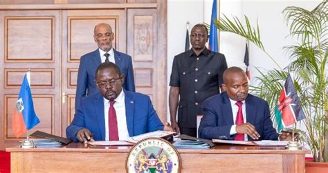 President Ruto Announces Formation Of Transition Council In Haiti