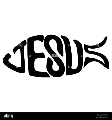 Jesus Fish Cut Out Stock Images Pictures Alamy