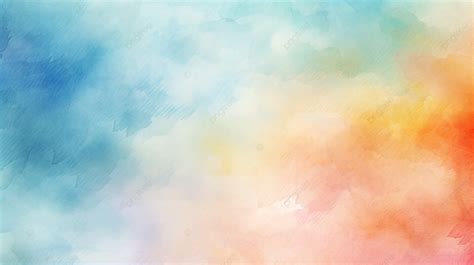 Watercolor Background With Brush Texture Watercolor Background