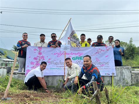 Hut Injourney Ke Pt Angkasa Pura Ii Tanam Ribuan Pohon Tabebuya Di