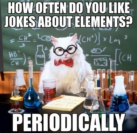 Caterville: Chemistry Cat Memes