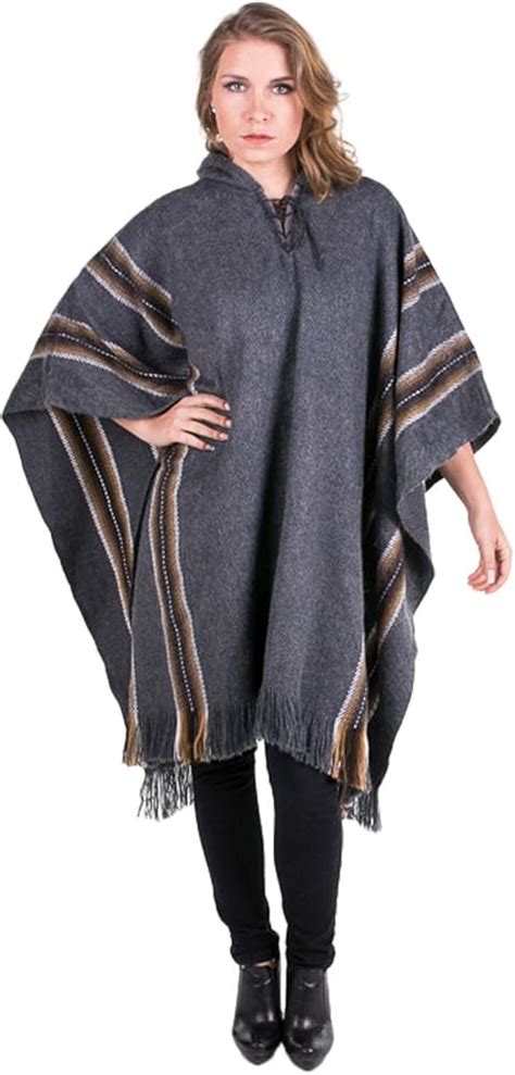 Gamboa Alpaca Poncho Clint Eastwood Poncho Mexican Poncho Poncho Men