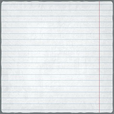 premium vector lined paper blank design sheet