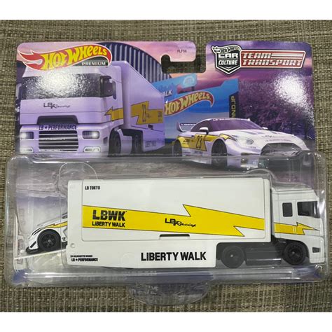 Hot Wheels Team Transport LBWK R35 Liberty Walk LB Silhouette GT Nissan 35GT RR Ver 2 Flipsider